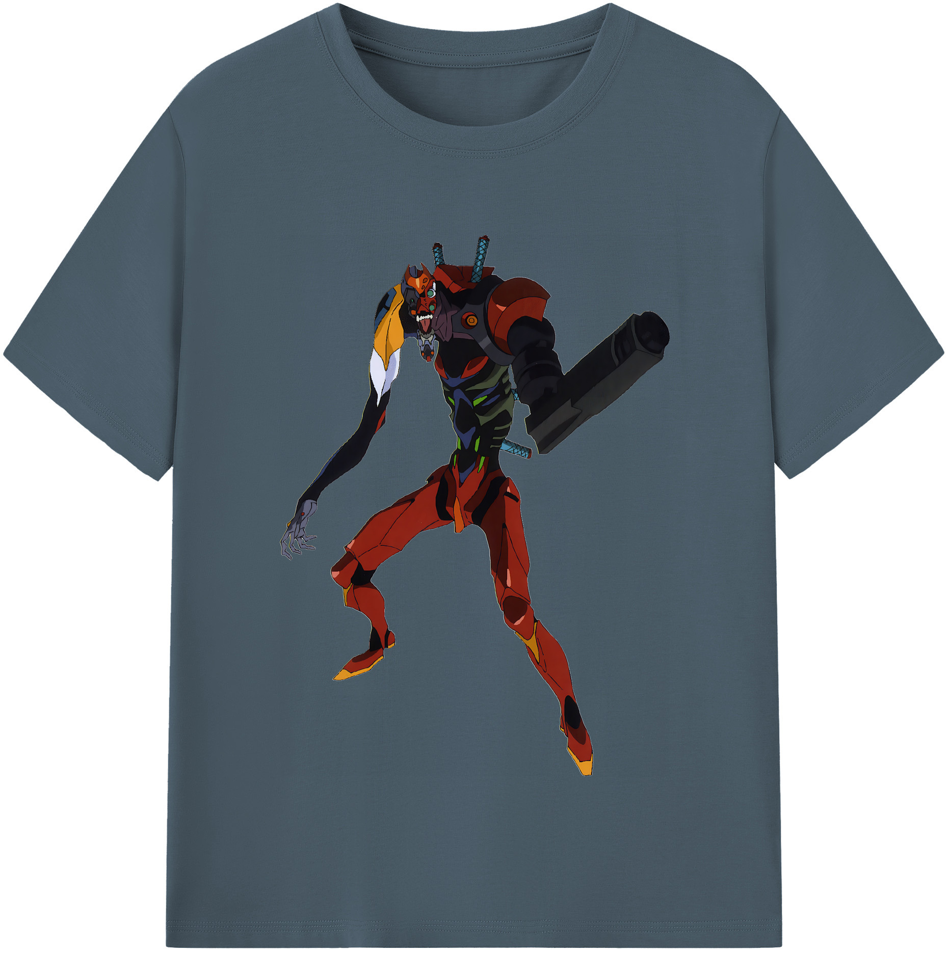（画像用） EVA 新世紀エヴァンゲリオン 綿100％半袖Tシャツ（フロントプリント）